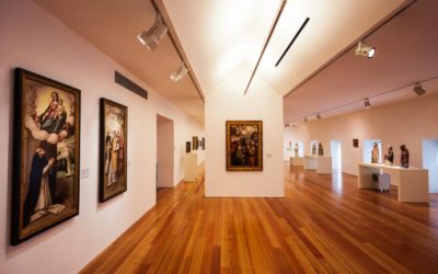 La séparation des espaces dans les musées et les galeries d’art